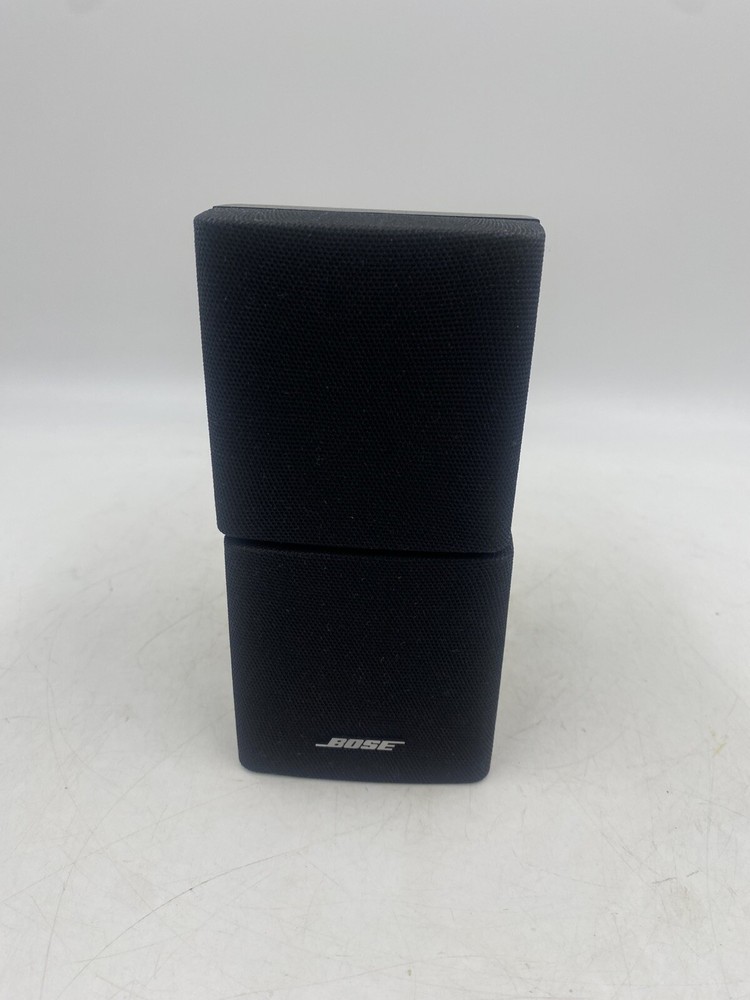 Bose Double Cube Black Speaker Tested Sounds Great Flaw on Side READ