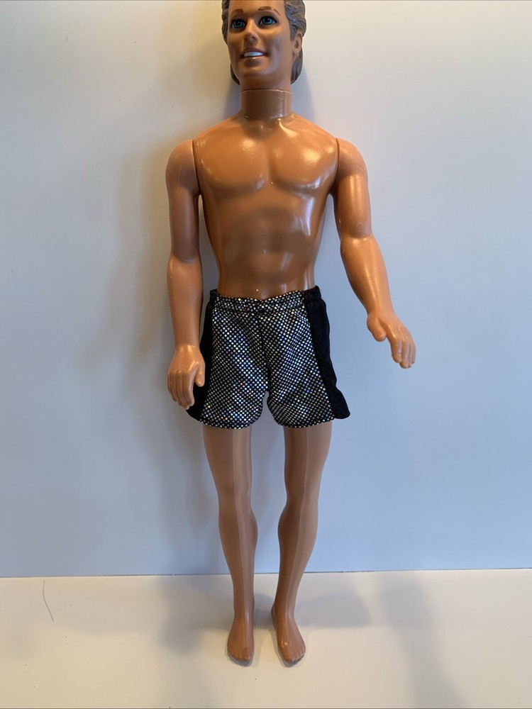 1995 Sparkle Beach Ken Doll Barbie Mattel