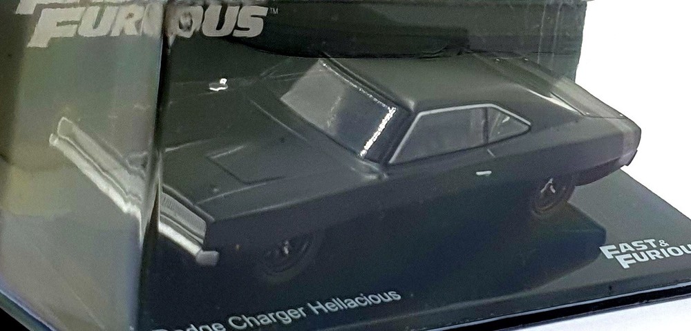 DeAgostini 1/43 Scale F220CMC040 Fast and Furious Dodge Charger Hellacious Black
