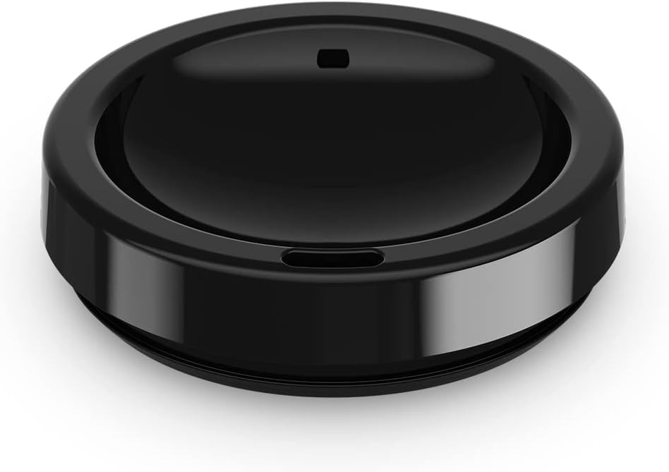 Ember Sipping Lid for Travel Mug – Gloss Black – Fits First 1 oz Cups