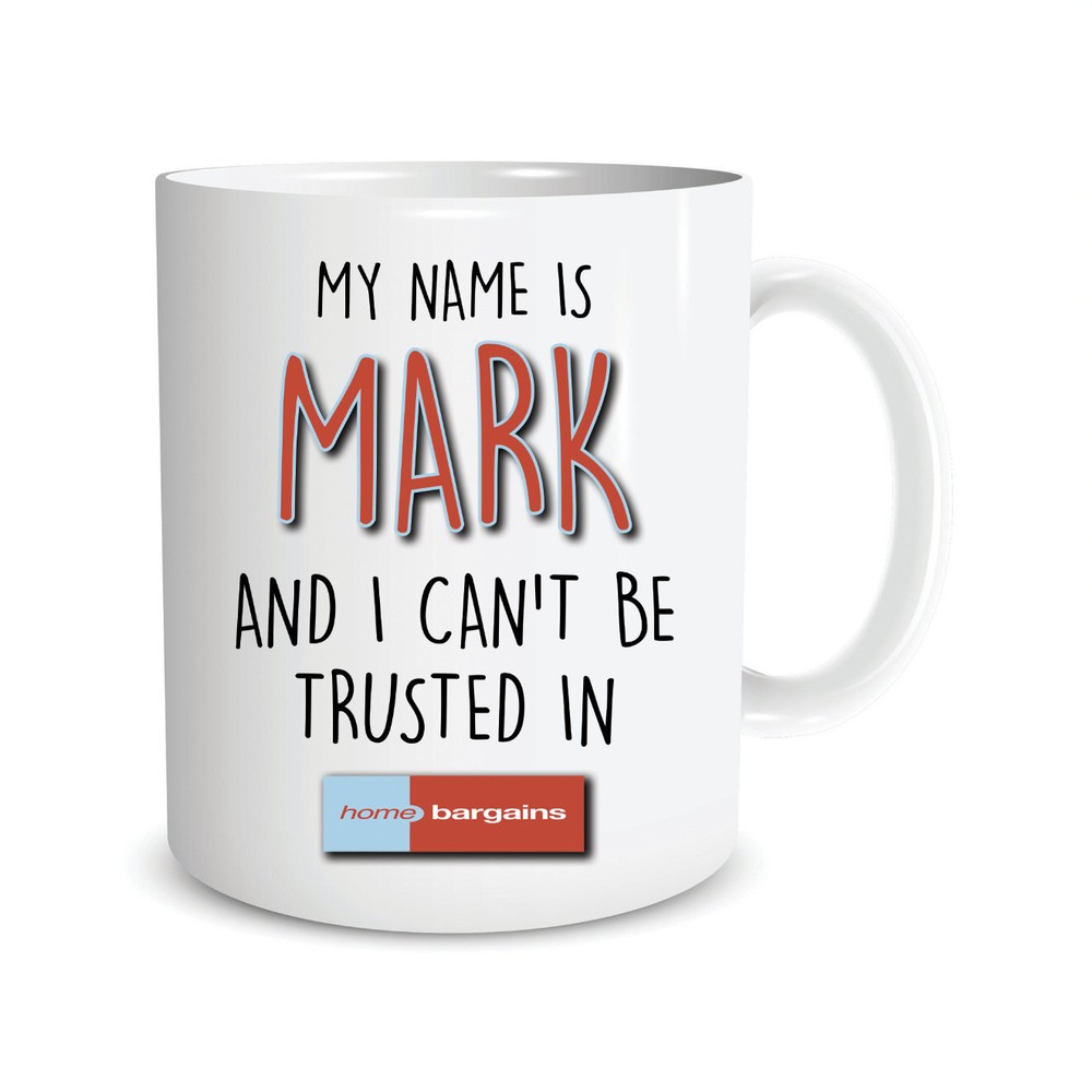 I Can't Be Trusted Shopping Mug Custom Funny Personalised Shopping Obsessed Mug