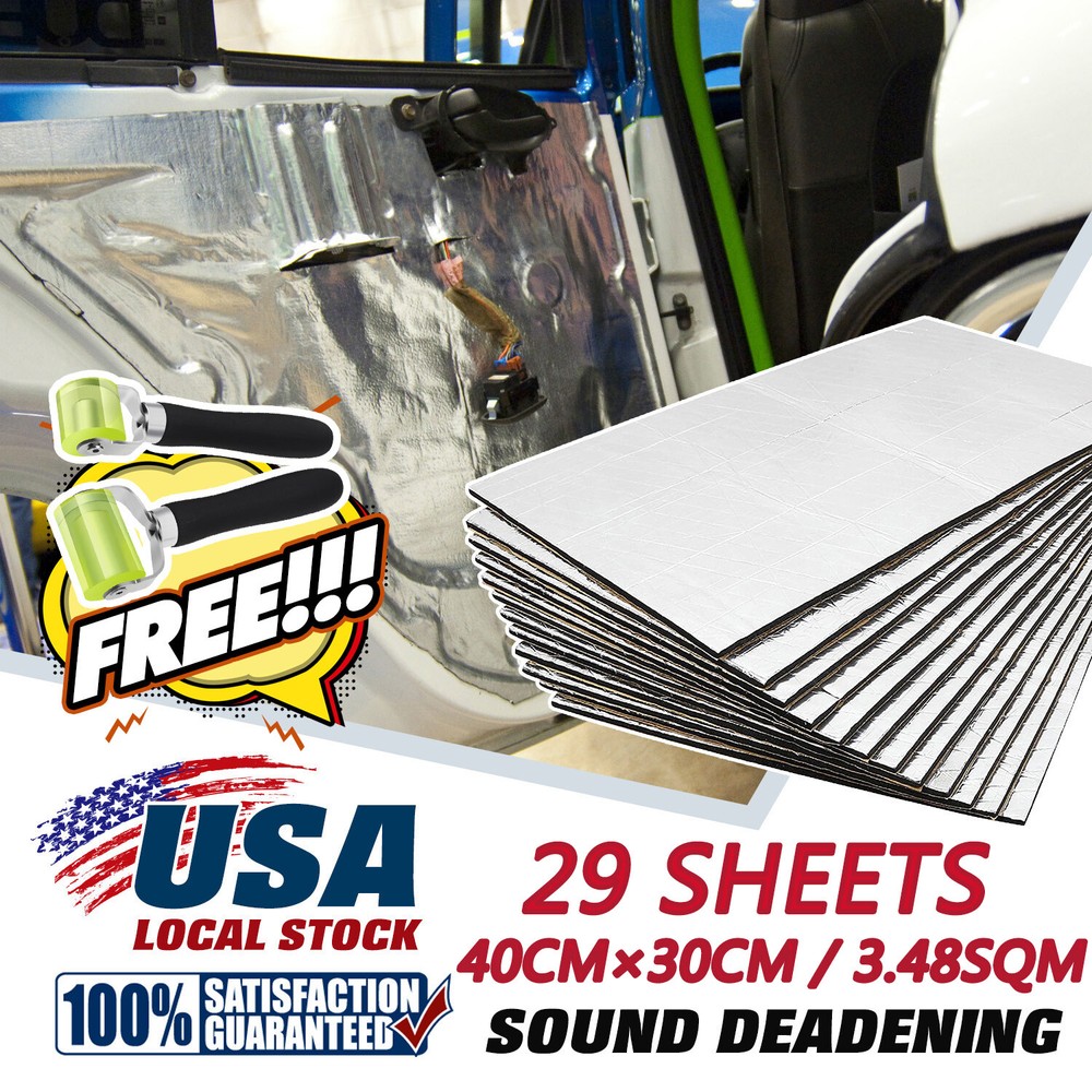 40cm*30cm Thermal Sound Deadener Car Heat Shield Insulation Noise Reduce Mat