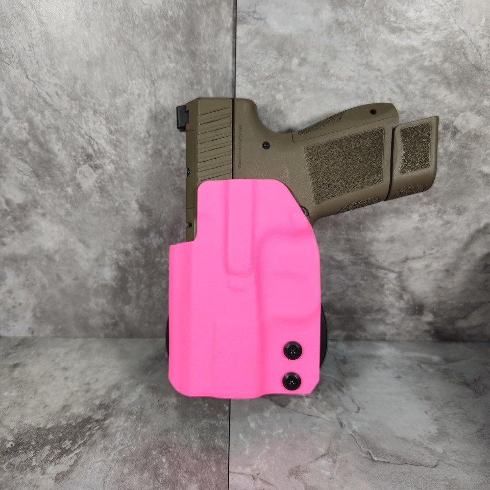 Hot Pink Paddle Holster Custom Fit for Your Firearm Model  