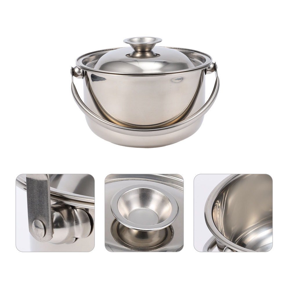 Stainless Stock Pot Stainless Steel Stew Pot Steamer Cooking Pot Tagine Pot