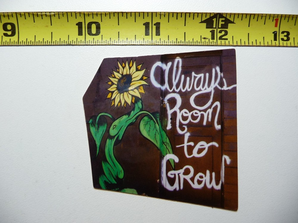 Always Room to Grow Motivational Sticker Decal for Scrapbooking