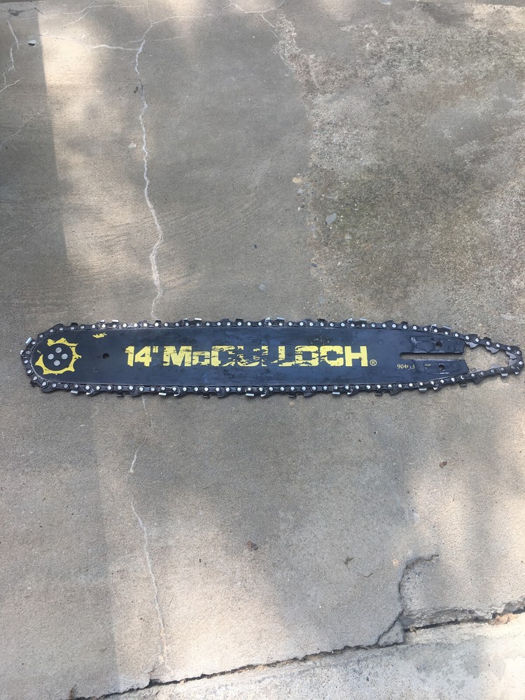 McCulloch 14-Inch Chainsaw with Pre-Sharpened Bar and Chain Model 2014 3200 3514 3214
