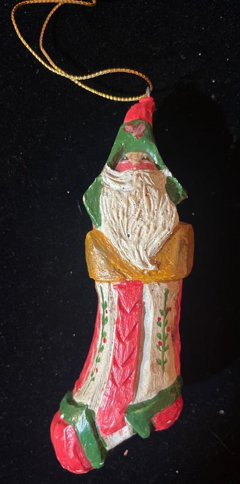 VINTAGE HOUSE OF HATTEN 1992 CHRISTMAS ORNAMENT 5