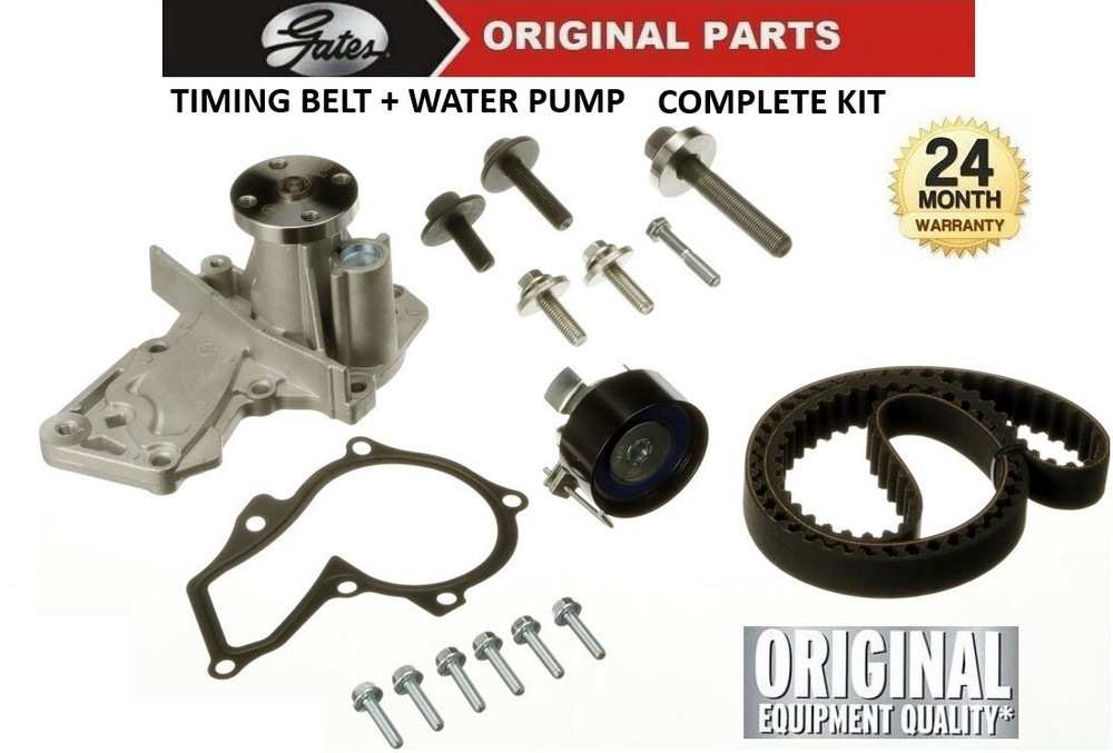 GATES WATER PUMP & TIMING BELT KIT for FORD MONDEO IV 1.6 Ti 2007-2014