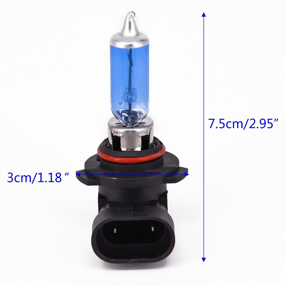 Car White 9005/HB3 6000K Xenon Gas Halogen Headlight Drive Night Light Lamp Bulb