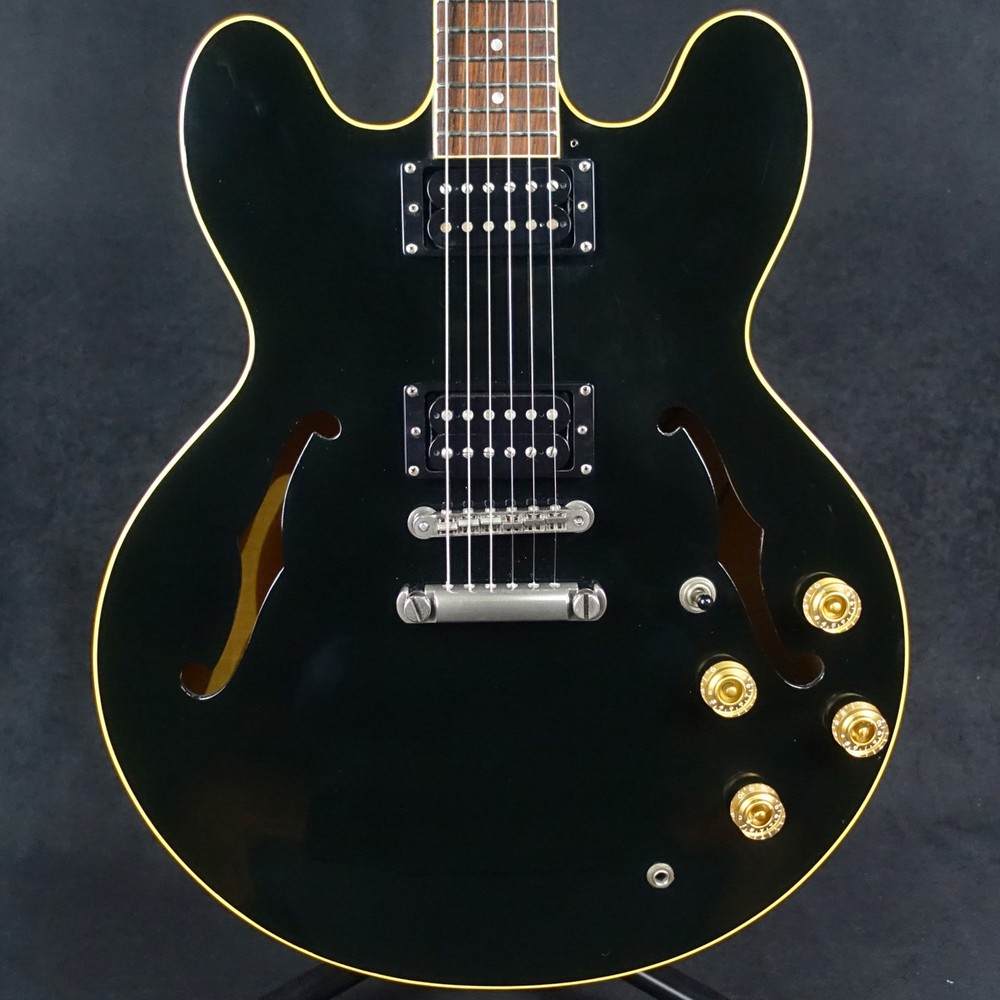 EDWARDS Old E-SA Black Electric Guitar Good Condition Free shipping from Japan