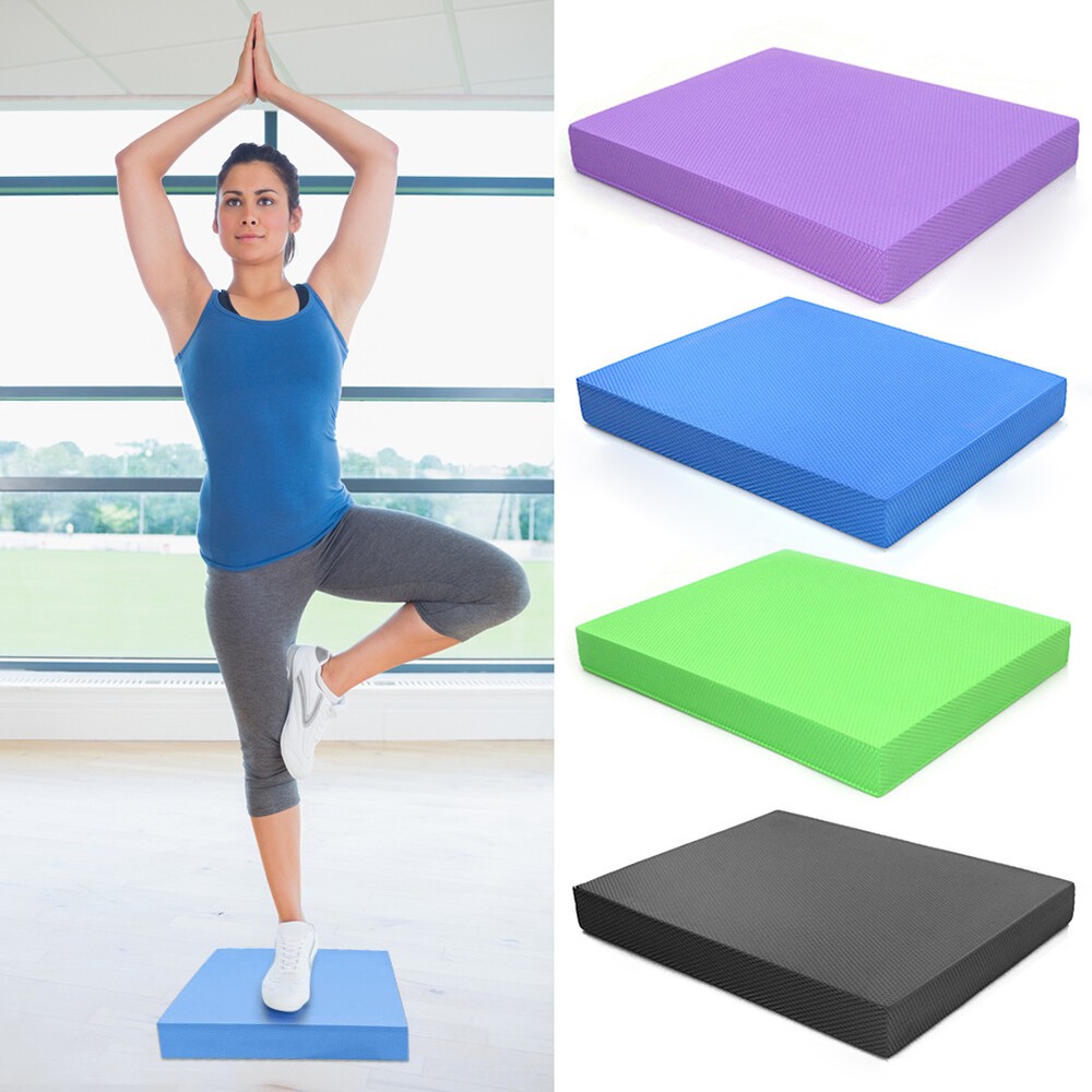 Yoga Mat Soft Balance Pad Exercise Non-slip Balance Cushion Pilates Board