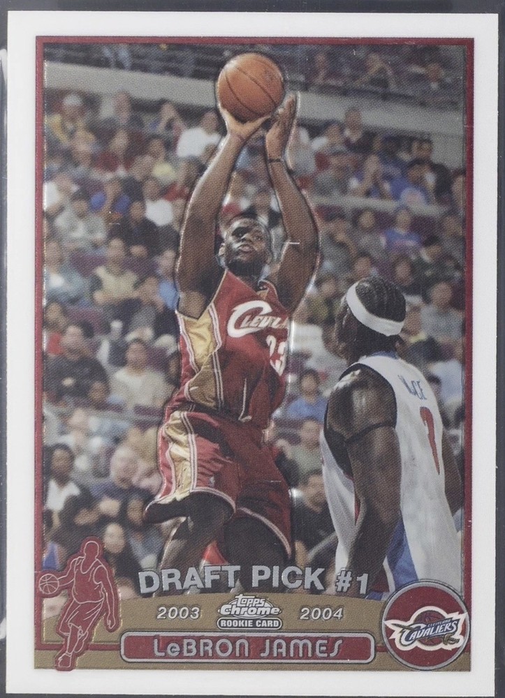 2003-04 Topps Chrome - LeBron James #111 JUST PULLED PRISTINE CONDITION