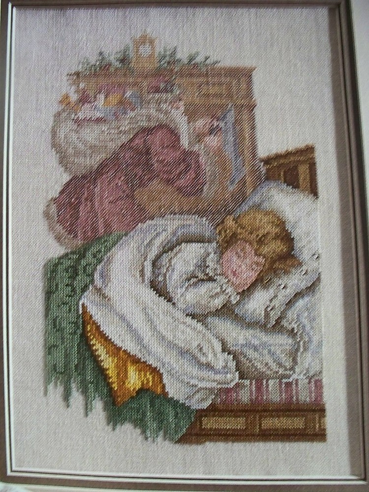 A Christmas Dream Sant OOP Magazine Cross Stitch PATTERN