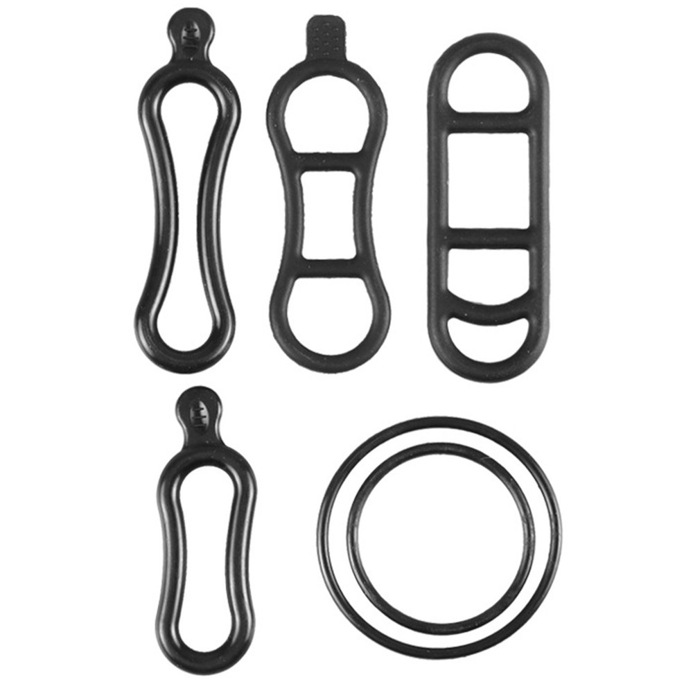 Headlight Fixed Band Rubber Strap Bike Accessories Flexible Mount Bands