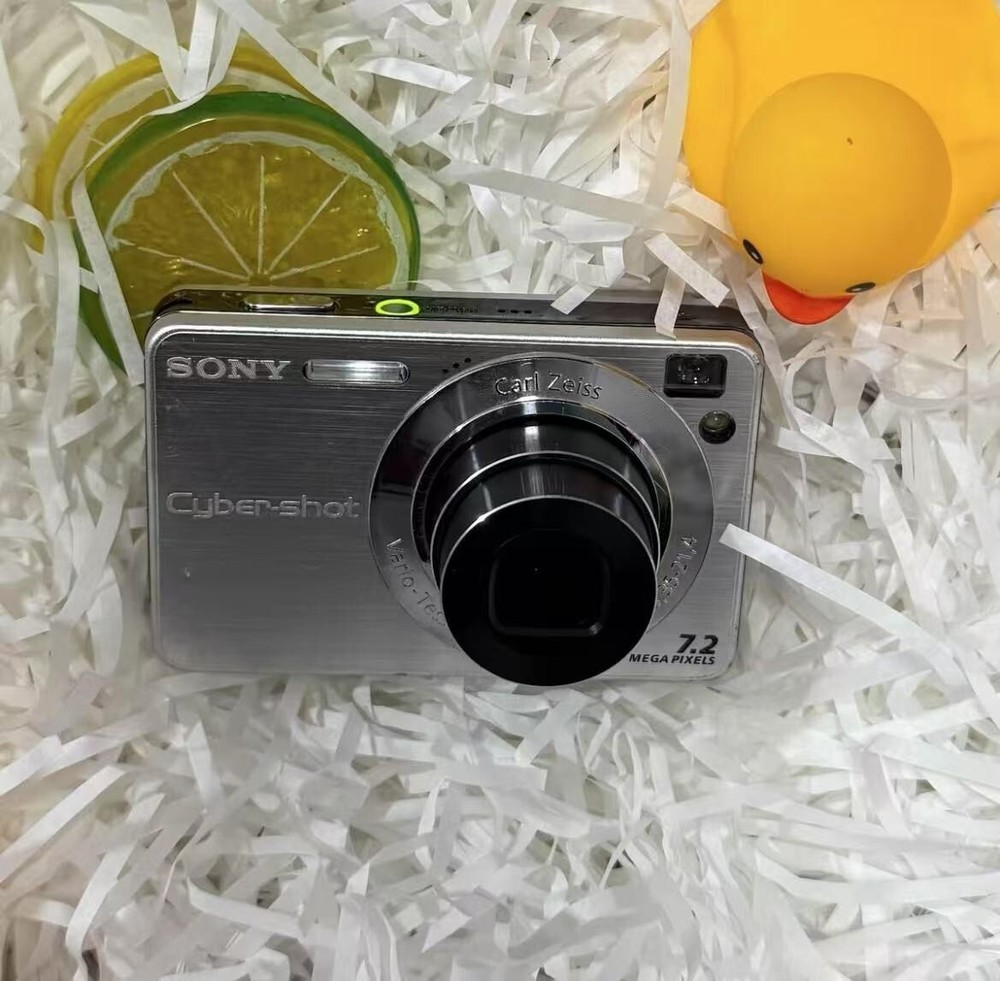 Sony Cyber-shot DSC-W120 7.2MP 4x Zoom Digital Camera in Silver