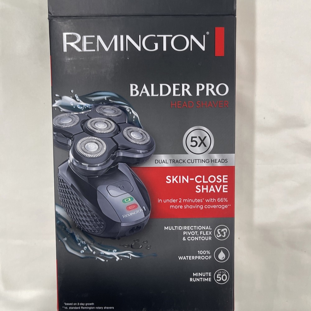 Remington Balder Pro Head Shaver XR7000 Precision Electric Shaving for Bald Men