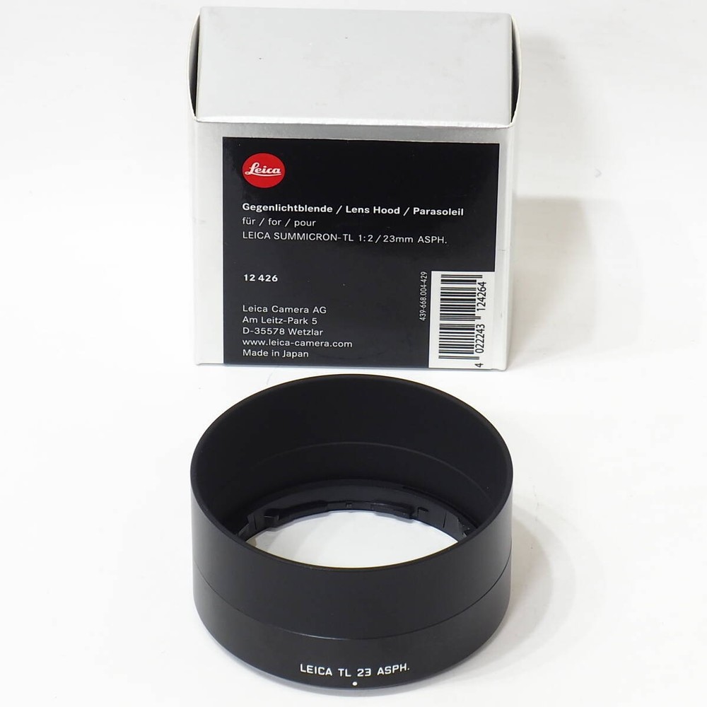 Leica Lens Hood 12426 for Summicron TL 23mm F2 ASPH L Mount APS-C 11081