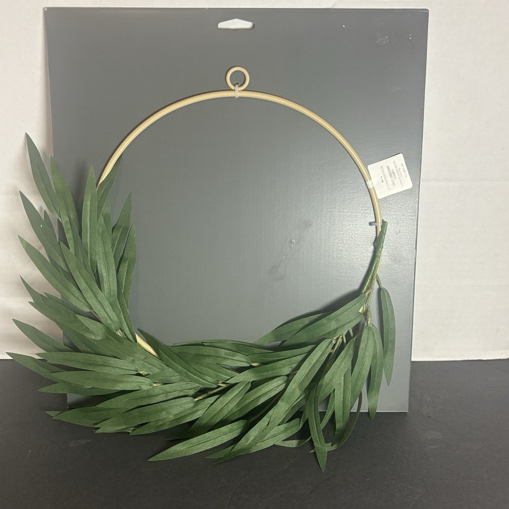 NWT Fresh Greenery Wreath Starter 11-12 Inches for DIY Decor