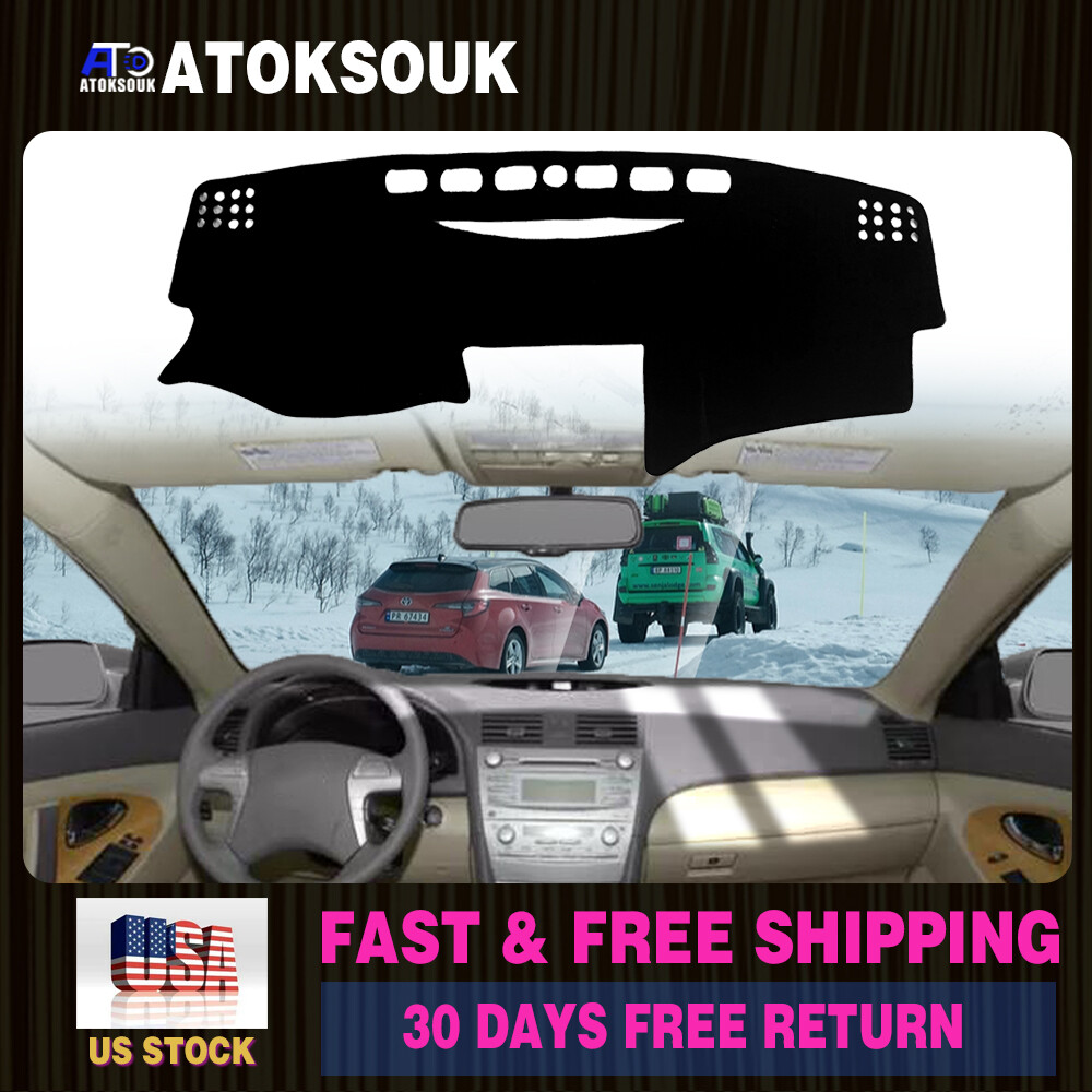 Sun-Proof Dashboard Cover Mat for 2007-2011 Toyota Camry Interior Protection