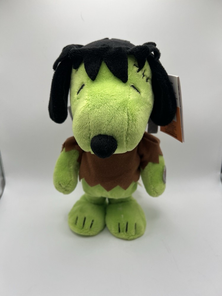 Dan Dee Peanuts Snoopy Frankenstein Musical Dancing Halloween Plush 10
