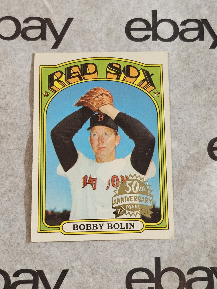 2021 Topps Heritage Bobby Bolin 1972 50th Anniversary Buyback Card #266
