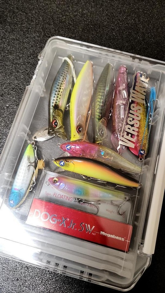 Fishing Lure Megabass Blue Lure Set