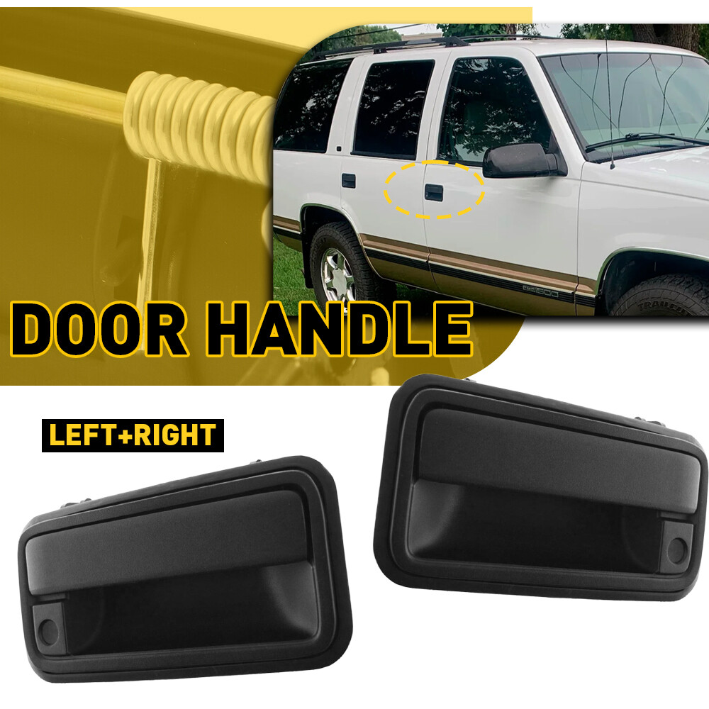 Front Exterior Door Handle Pair for 1988-94 Chevy GMC C1500 Pickup Truck