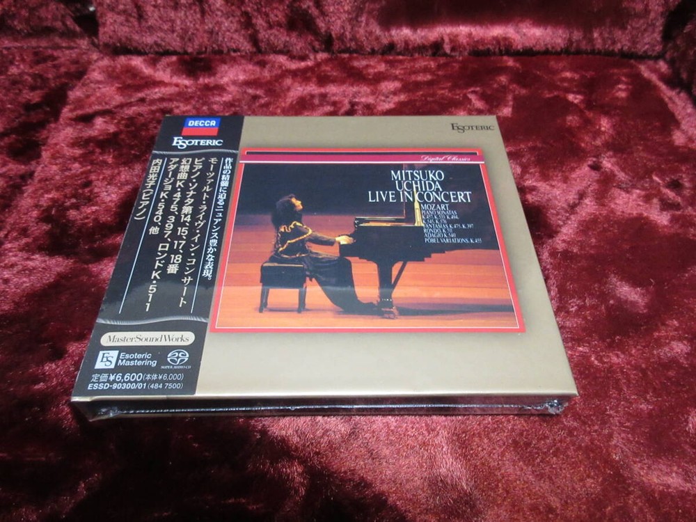 Mitsuko Uchida Mozart Live Concert 2 SACD Hybrid ESSD-90300 New ESOTERIC Limited Edition  