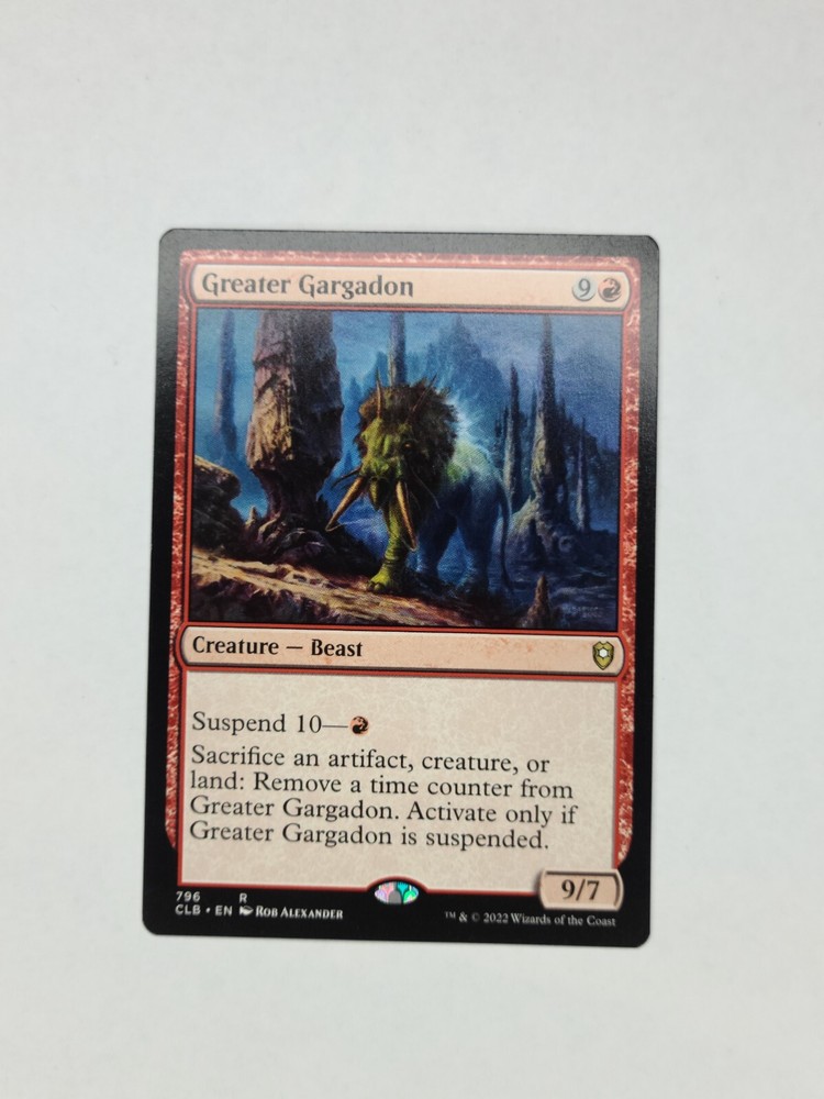 Greater Gargadon - Commander Legends Battle for Baldur's Gate MTG Card