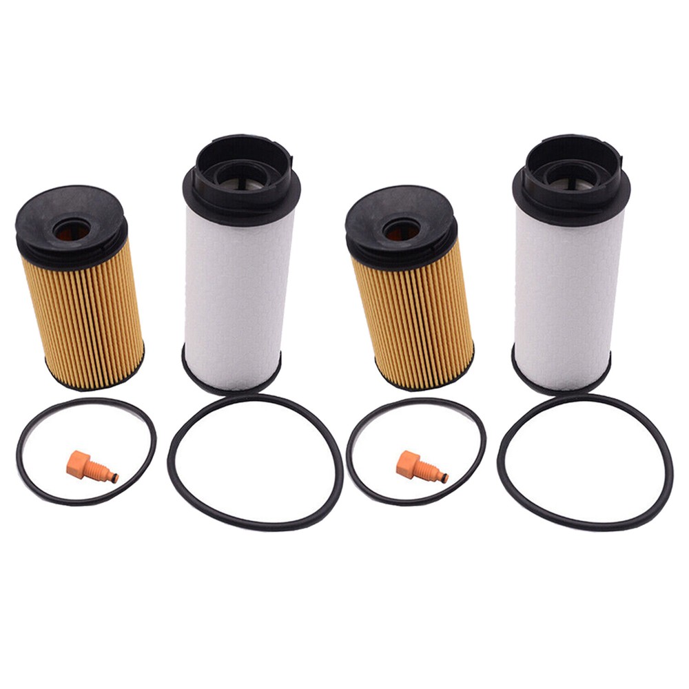 2Pcs Mitsubishi Fuso Oil & Fuel Filter Kit QC000001 MK667920 P506077