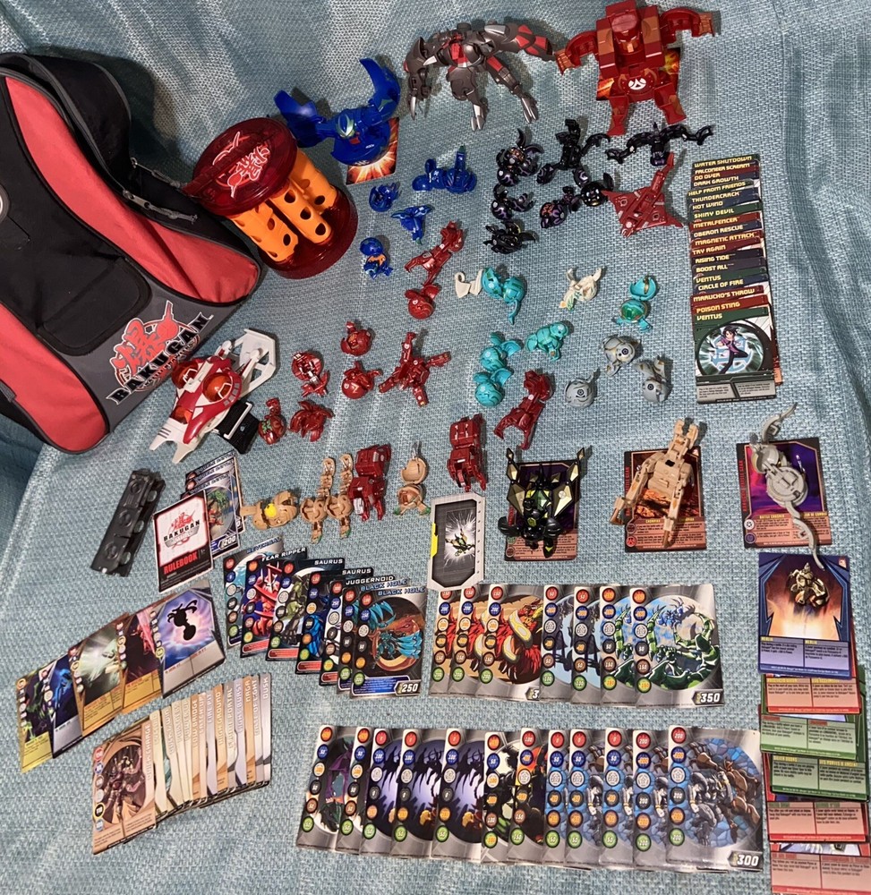 bakugan Battle Gear Gundalian Double Battle Backpack Wrist launcher Bulk Lot
