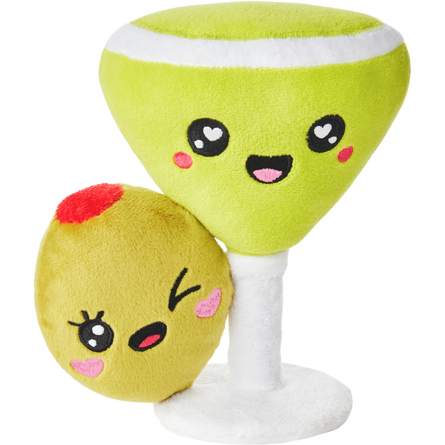 Valentines Olive and Martini Plush Stuffed Toy  