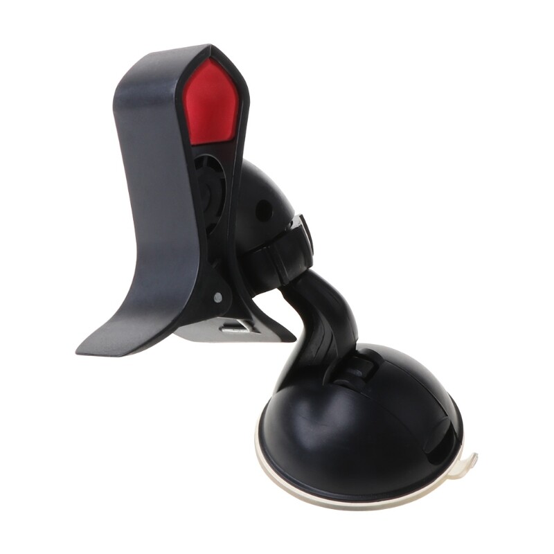 Universal 360 Rotating Phone Holder with Ring Bracket for Car Dashboard and Windshield Mount Support