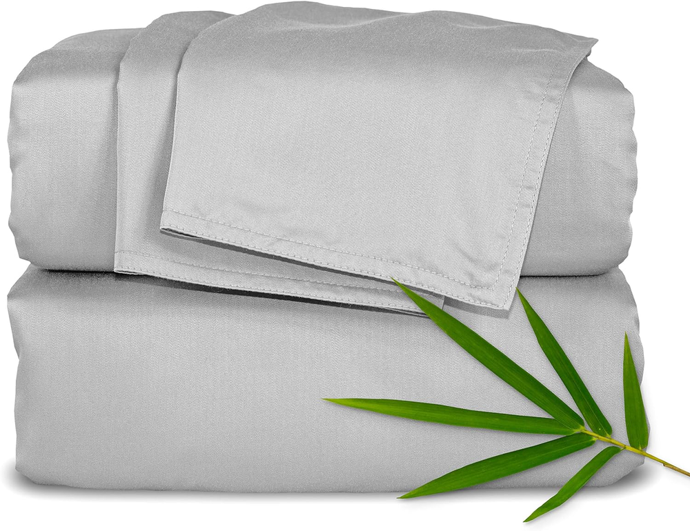 Twin XL Sheets by , Genuine 100% Organic Viscose Derived from Bamboo Bed Sheet S