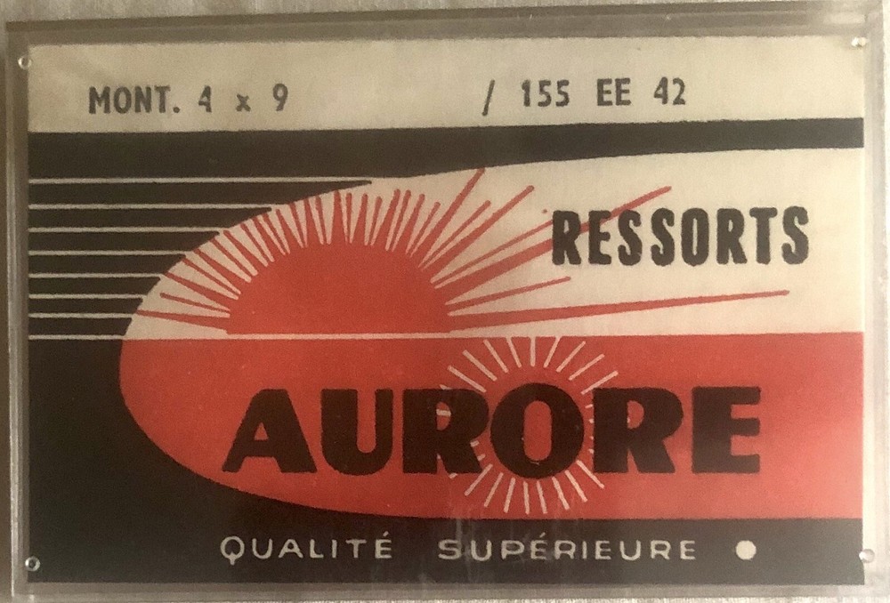 1X=1 Mainspring 1.55 X 14 Ø 0.18 Watch Spring 420 / 155 EE 42 4 X 9