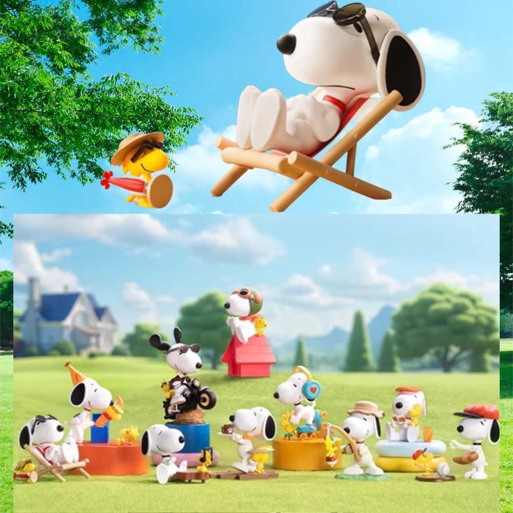 POPMART Snoopy The Best Friends Series Confirmed Blind Box Figure Birthday Gift