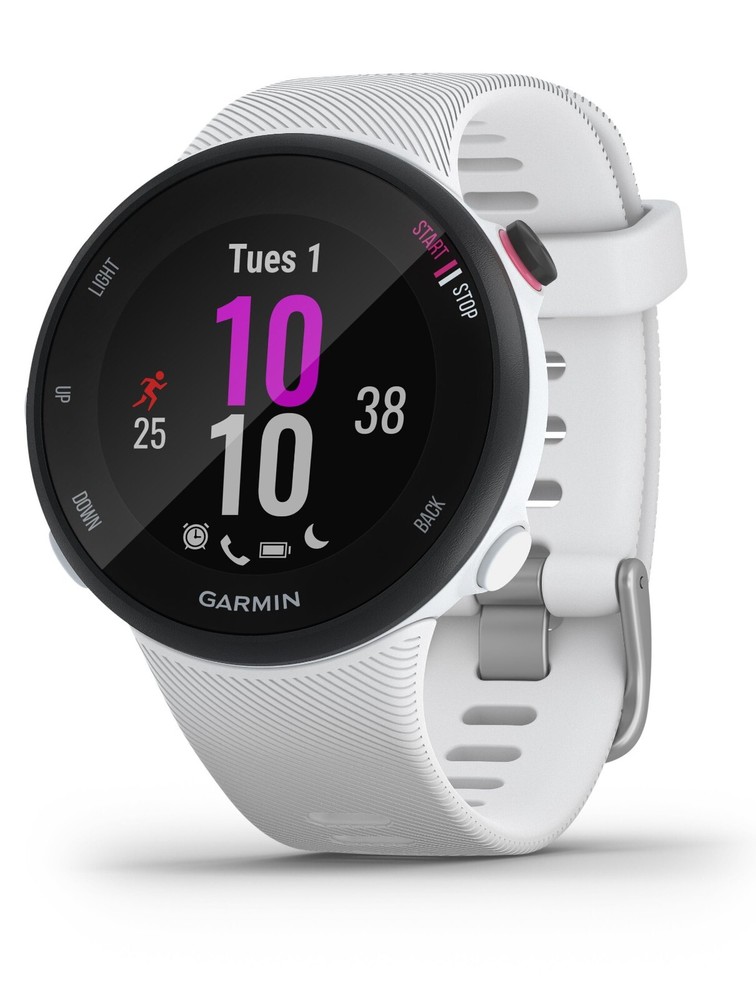 Garmin Forerunner 45S GPS Running Watch in White