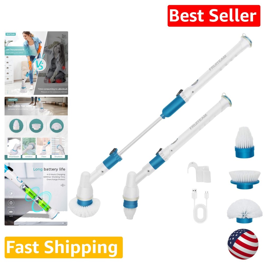 Super Power Surface Cleaner with Extension Arm for Deep Versatile Cleaning