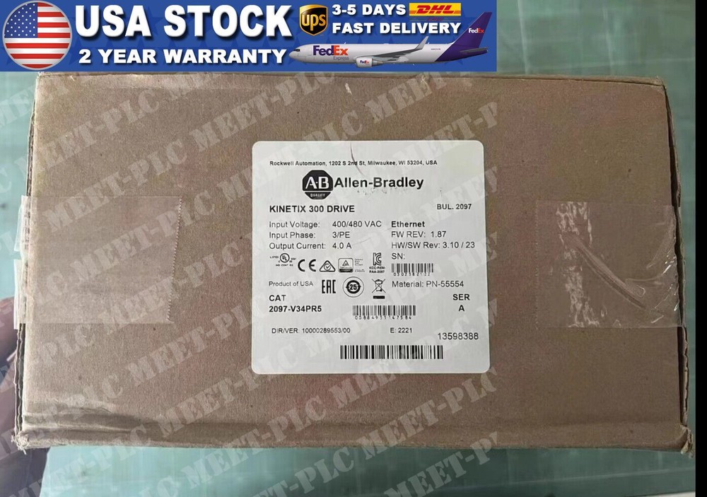 2097-V34PR5 New Factory Sealed AB 1 YEAR WARRANTY FAST DELIVERY 1PCS VERY GOOD-image