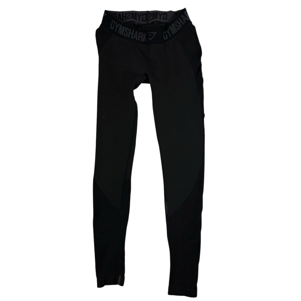 Gymshark Womens Black Flex Seamless High Waist Leggings Size S