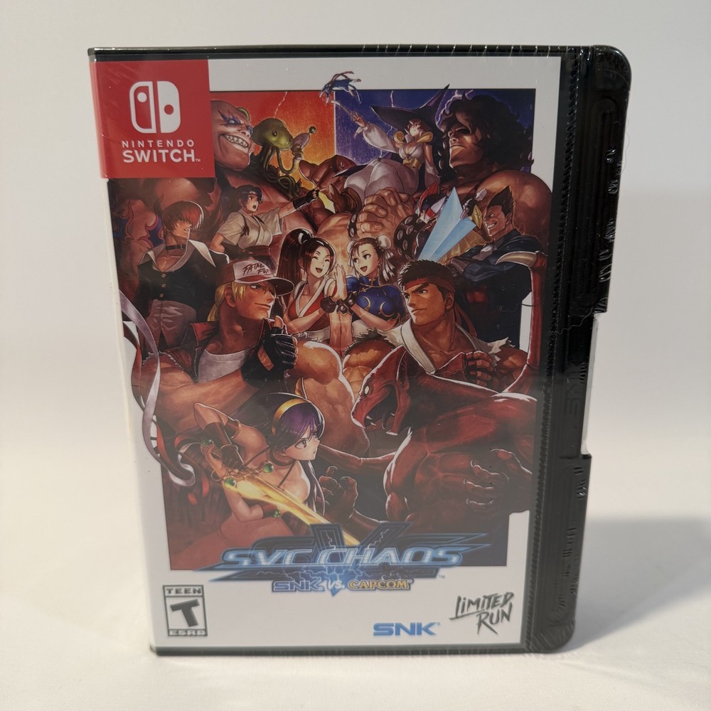 SNK vs Capcom SVC Chaos Classic Edition Switch Fighting Limited Run Game Sealed