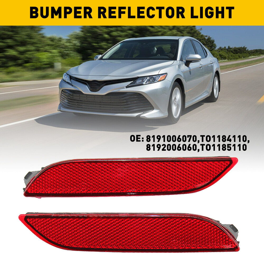 For 2018-2022 Sequential Camry Toyota Reflector LED Signal Brake Lights Fog Lamp