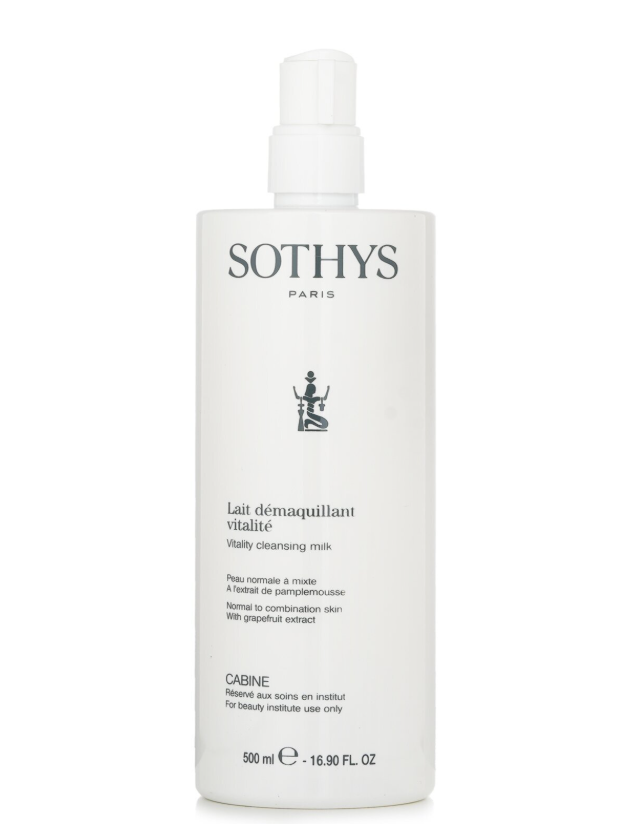 Sothys Vitality Cleansing Milk 500ml 16.9oz Professional Size