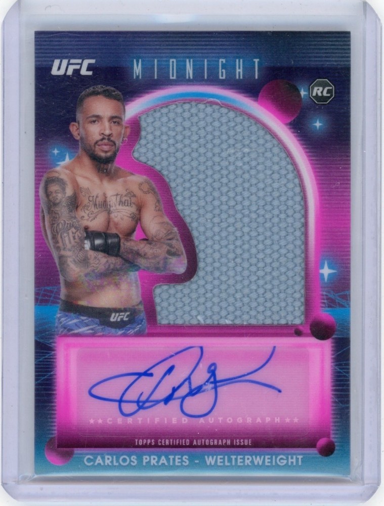 2025 Topps Midnight Carlos Prates Rookie Patch Auto #RRR-CP