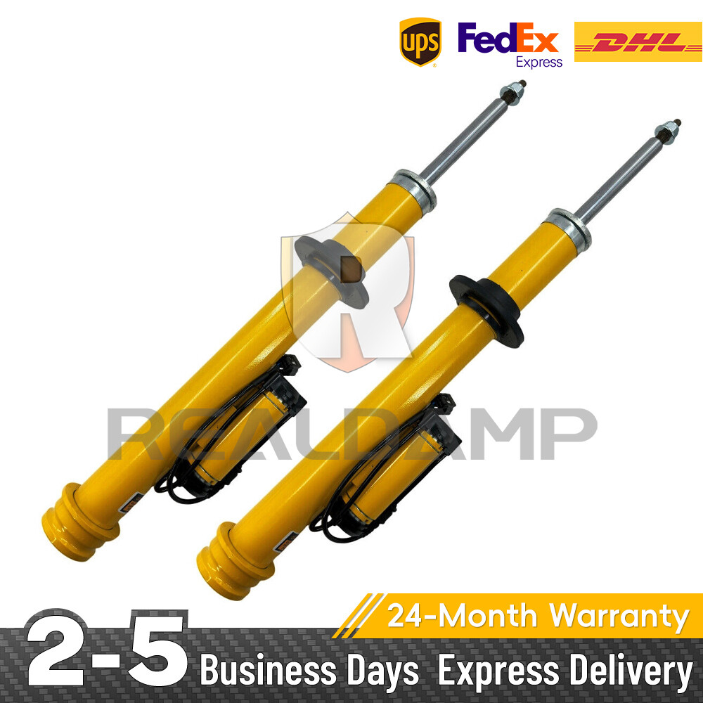 2 Front Shock Absorbers Active Damping Fit Jeep Grand Cherokee Summit SRT8 16-22