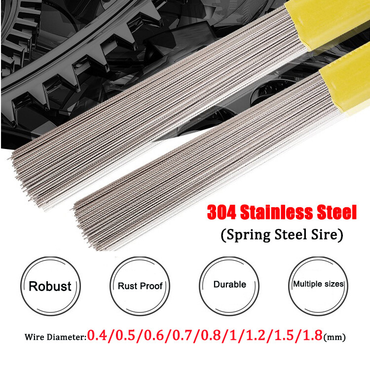 Stainless Steel Rope 0.4-1.8mm Spring Wire Solid Straight Bars