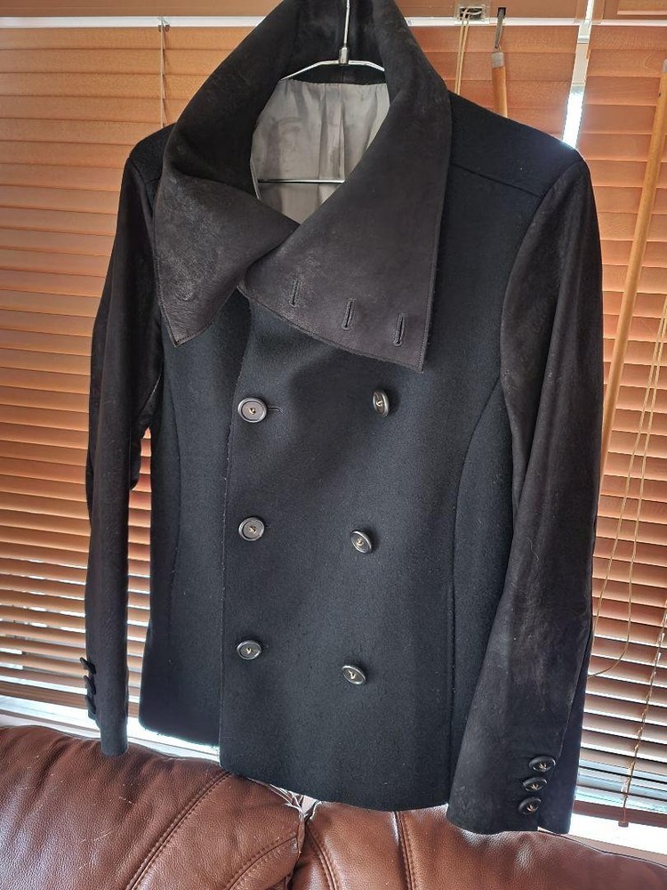 Last Backlash Sleeve Leather Jacket Worn Once