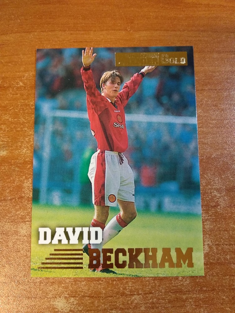 1996 MERLIN Ed. DAVID BECKHAM #092/161 Soccer original