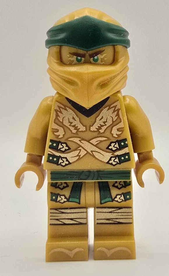 LEGO Ninjago Lloyd Golden Ninja Minifigure 70666 Pre-Owned njo499