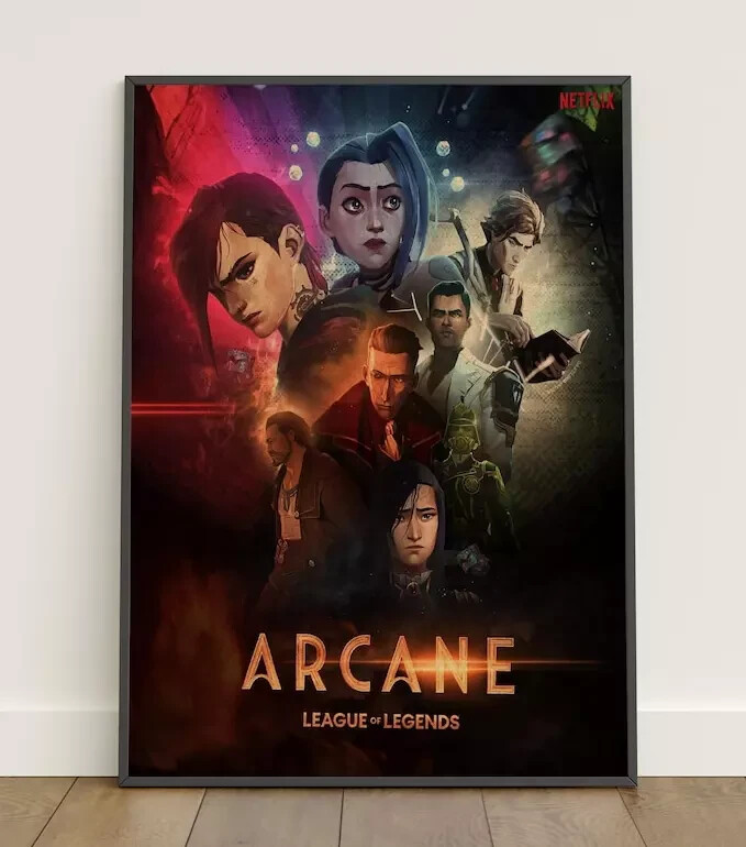 Arcane Poster Retro Print Wall Art Paper Print Decor House
